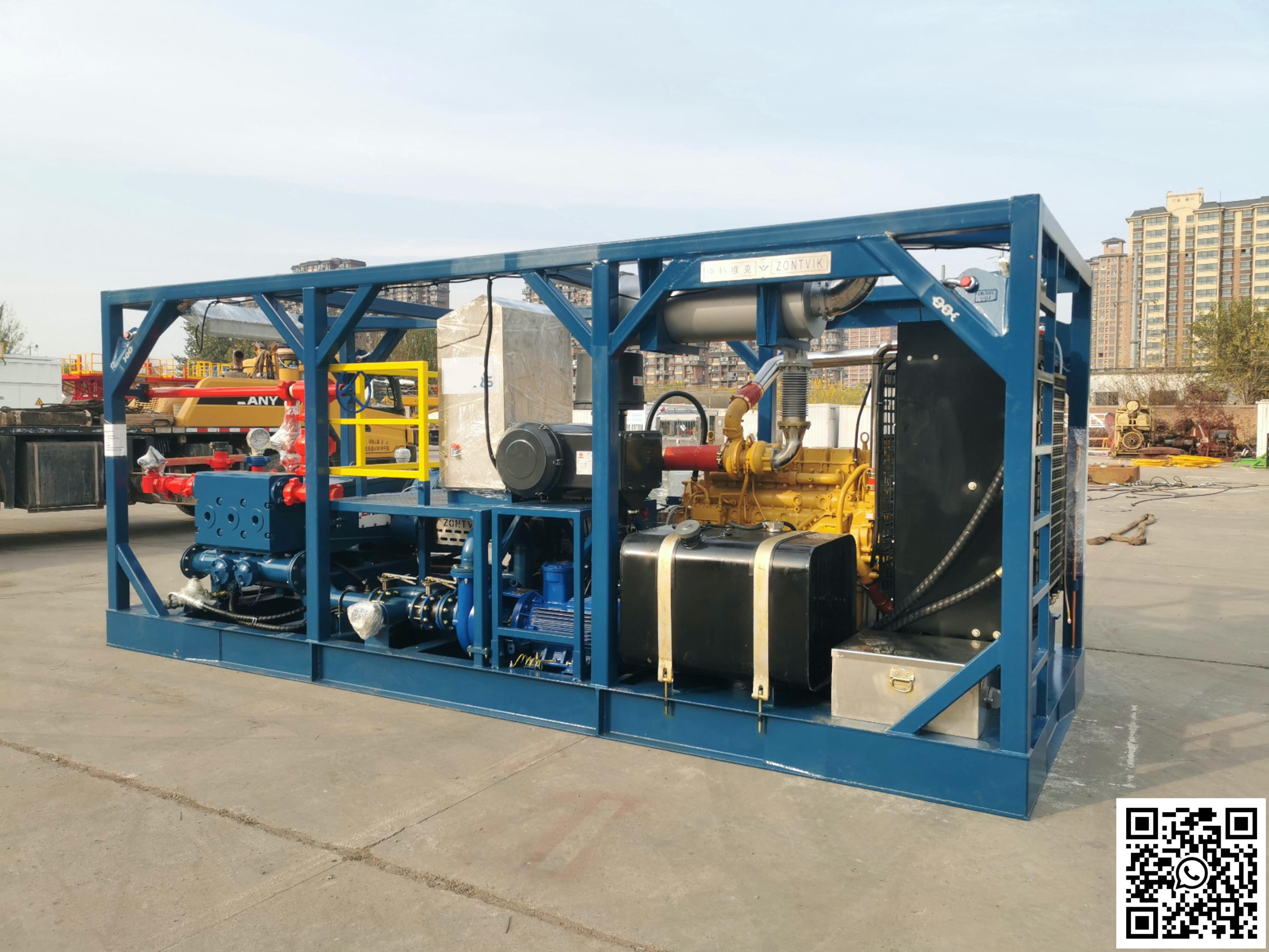 To Oman! Shipment! One set of STP600 cementing skid